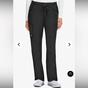 HH Works by Healing Hands Rebecca Scrub Pants size S petite black *NEW*